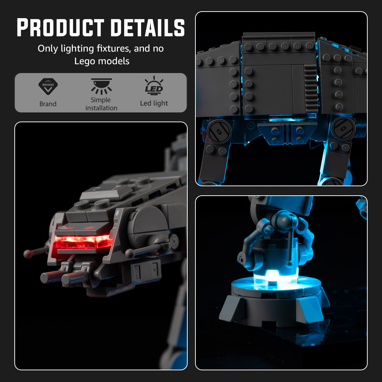 LED Light Set Suitable for Leg - Model Kit Fantasy review and price
