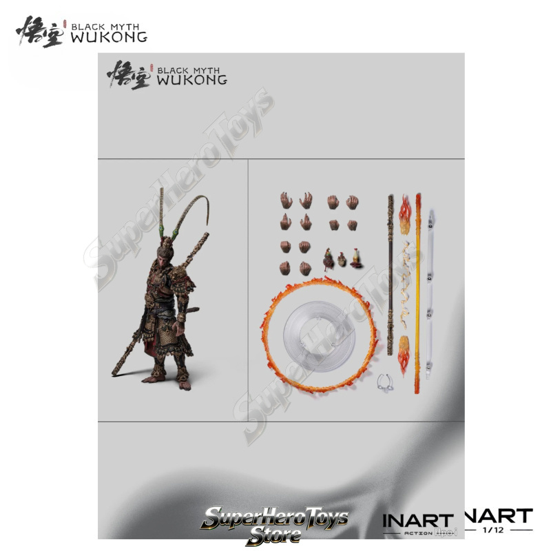 Pre-sale INART Action Black My - Model Kit Wukong review and price