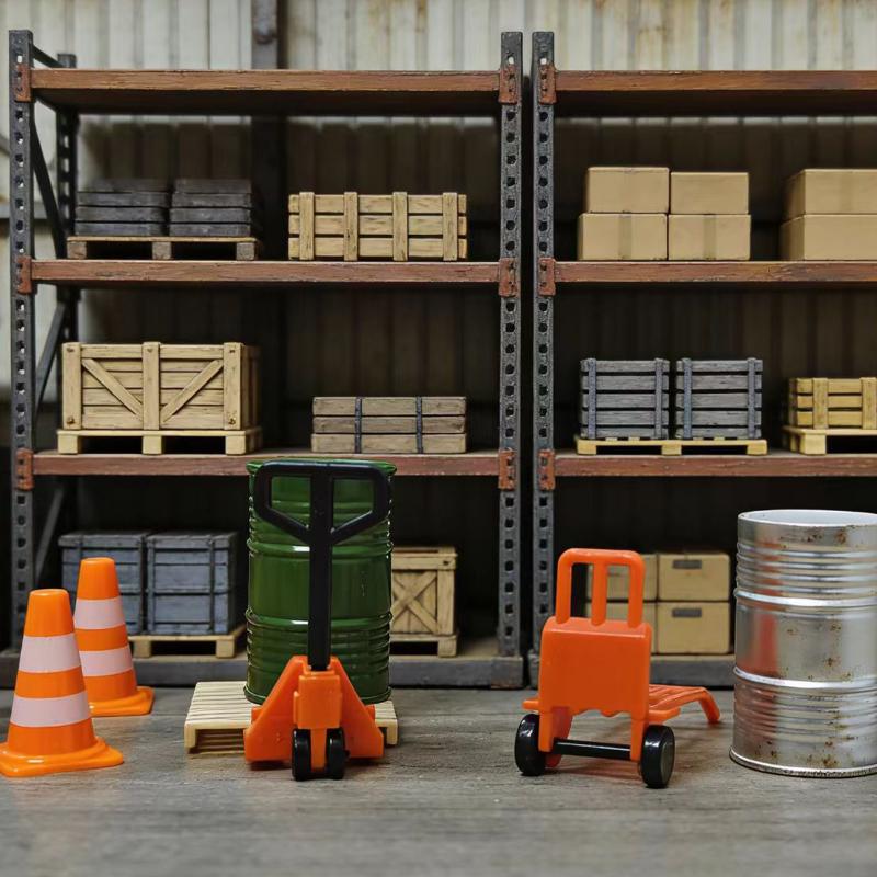 Miniature Warehouse Scene Mode - Model Kit Fantasy review and price