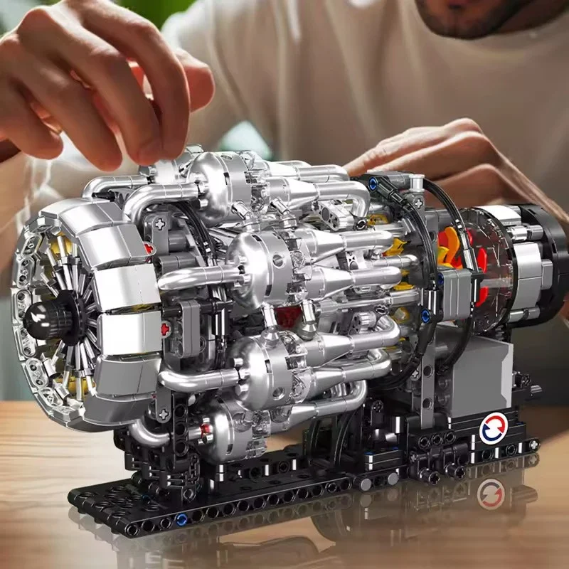 Mould King 10216 Turbojet Engi - Model Kit Engine review and price