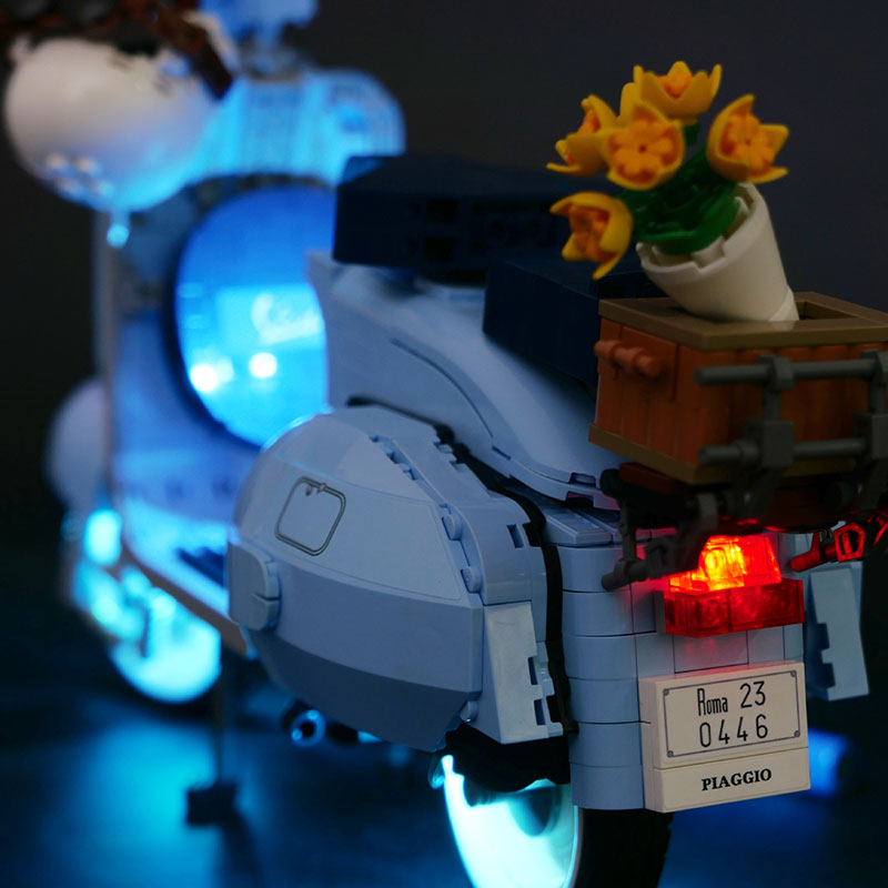 LED Light Kit For LEGO 10298 R - Model Kit Vespa review and price