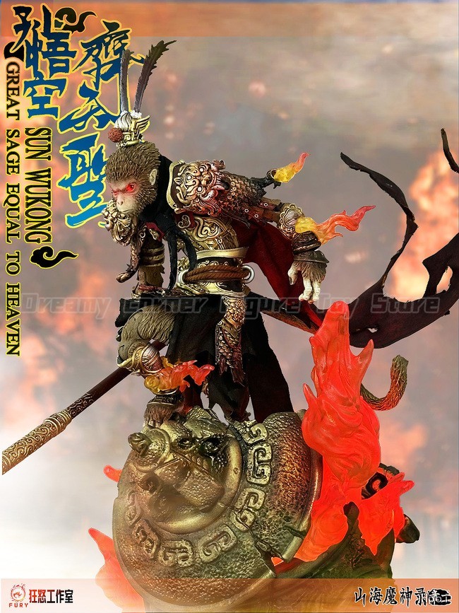 【In Stock】Original FURY TOYS S - Model Kit Wukong review and price