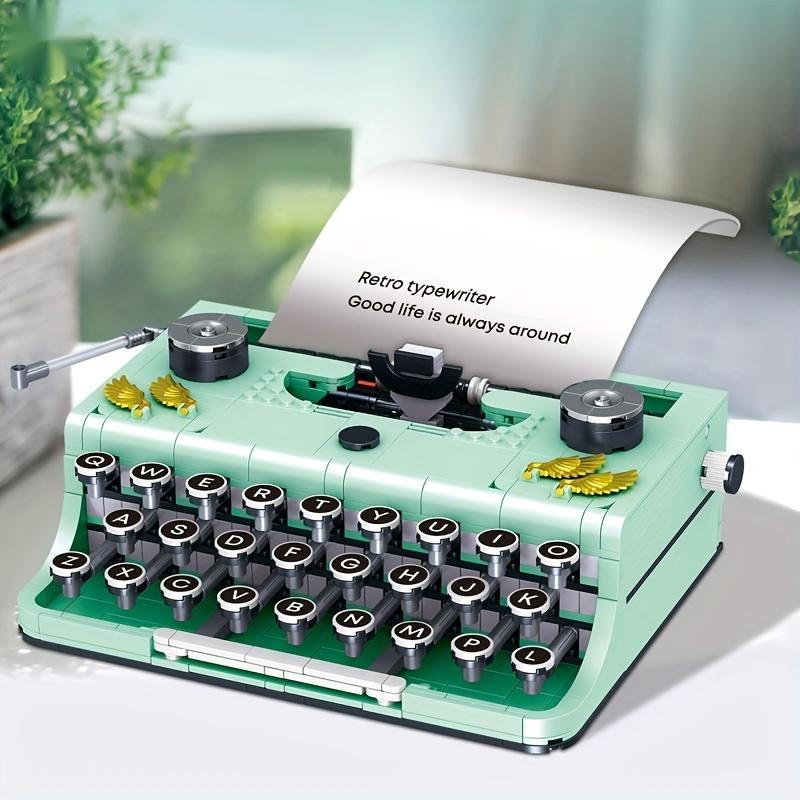 820PCS Typewriter Building Blo - Model Kit Vespa review and price