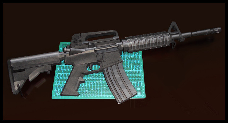 1:1 Lifesize M4A1 Colt Carbine - Model Kit Fantasy review and price
