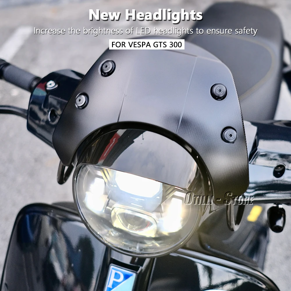 GTS300 LED Headlight New Motor - Model Kit Vespa review and price