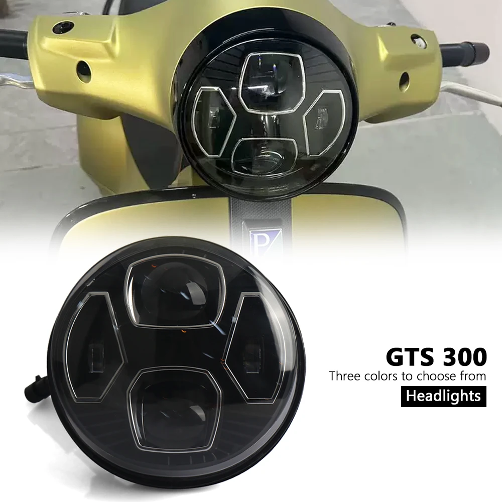 GTS300 LED Headlight New Motor - Model Kit Vespa review and price