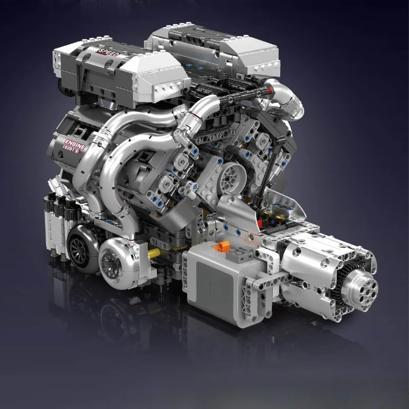 Mould King10201 Super Sports C - Model Kit Engine review and price